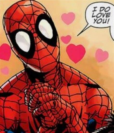 i love you spiderman|More.